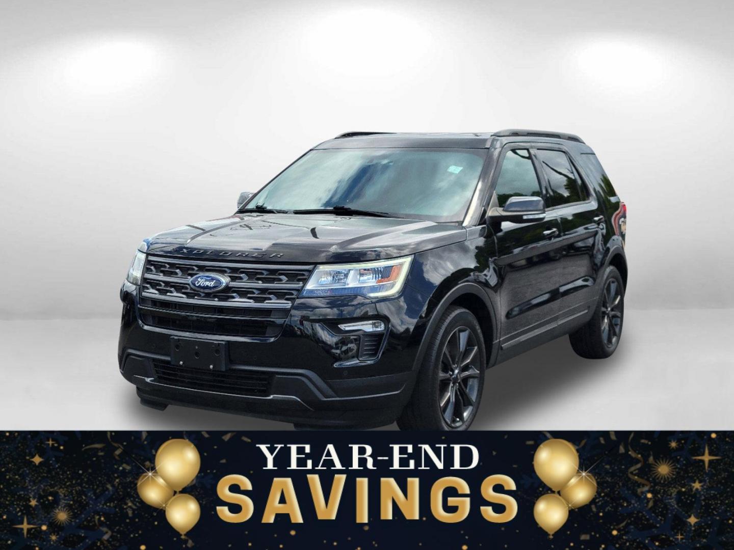 2018 Black Ford Explorer XLT (1FM5K7D84JG) with an Regular Unleaded V-6 engine, 6-Speed Automatic w/OD transmission, located at 804 22nd Ave, Phenix City, AL, 36870, (334) 297-1860, 32.484749, -85.024475 - 2018 Ford Explorer XLT - Photo#0