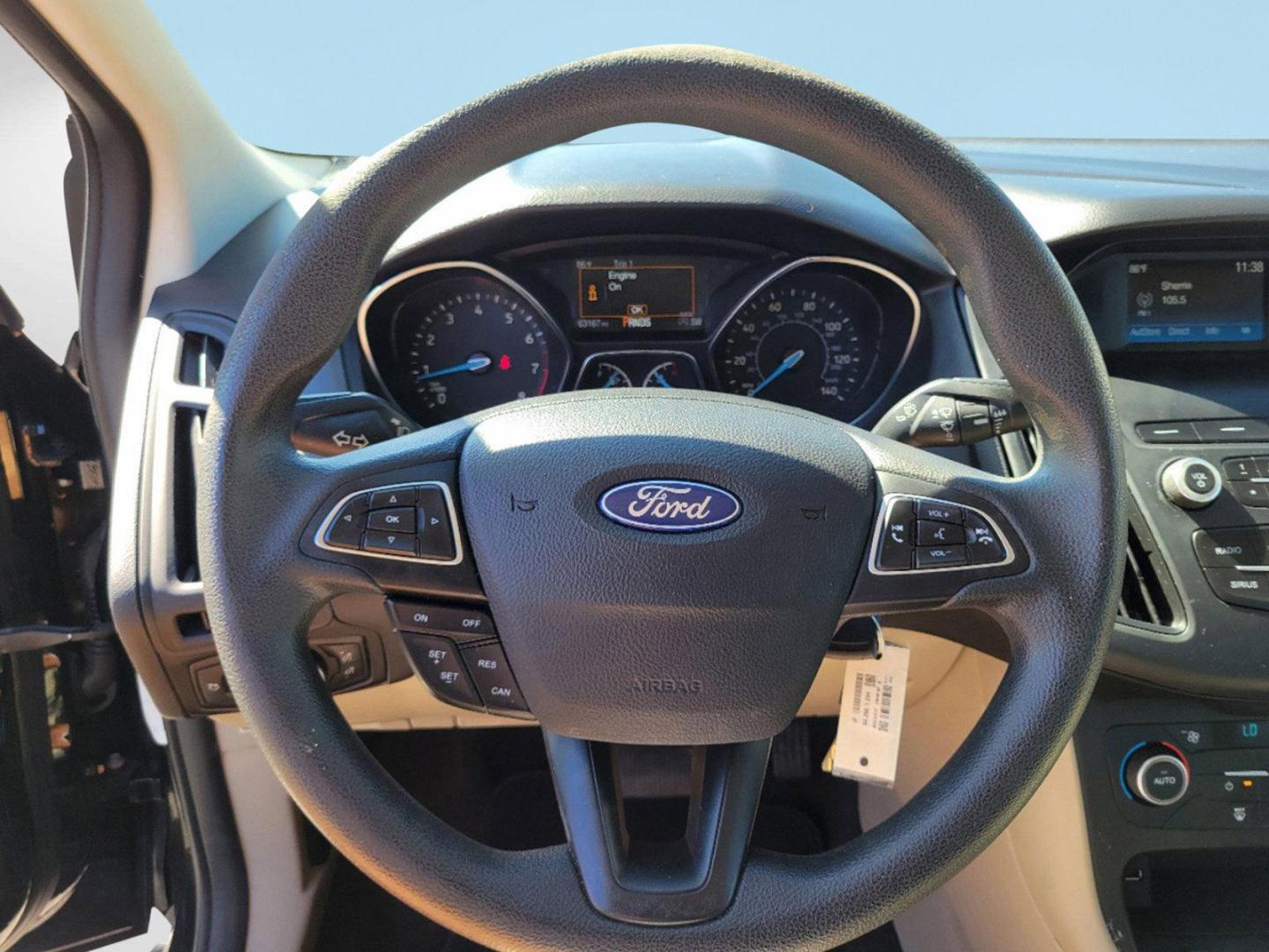 2018 Black Ford Focus SE (1FADP3FEXJL) with an Intercooled Turbo Regular Unleaded I-3 1.0 L/61 engine, located at 3959 U.S. 80 W, Phenix City, AL, 36870, (334) 297-4885, 32.469296, -85.135185 - 2018 Ford Focus SE - Photo#13