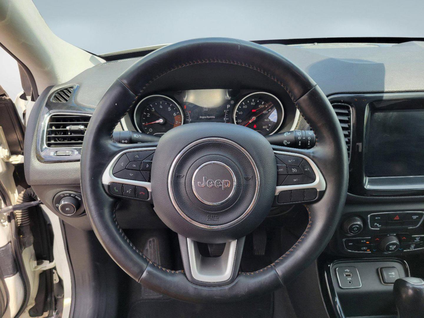 2018 White Clearcoat /Black Jeep Compass Limited (3C4NJCCB9JT) with an Regular Unleaded I-4 2.4 L/144 engine, 6-Speed Automatic w/OD transmission, located at 3959 U.S. 80 W, Phenix City, AL, 36870, (334) 297-4885, 32.469296, -85.135185 - 2018 Jeep Compass Limited - Photo#12