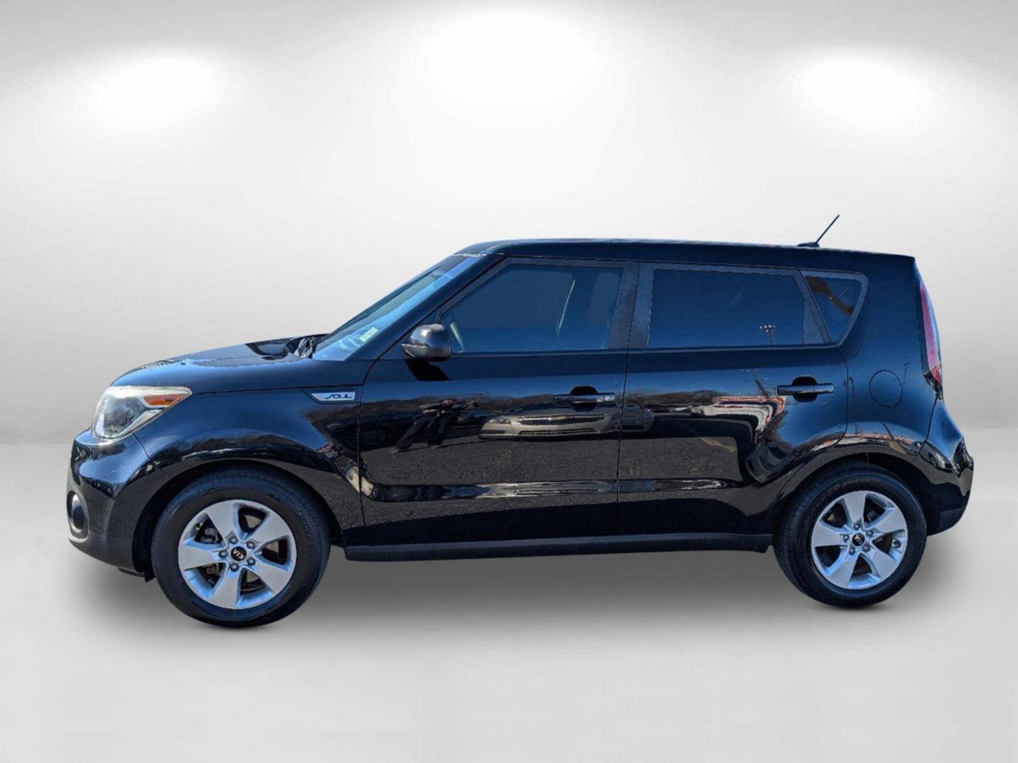 2018 /Black Kia Soul Base (KNDJN2A25J7) with an Regular Unleaded I-4 1.6 L/97 engine, 6-Speed Automatic w/OD transmission, located at 804 22nd Ave, Phenix City, AL, 36870, (334) 297-1860, 32.484749, -85.024475 - 2018 Kia Soul Base - Photo#7