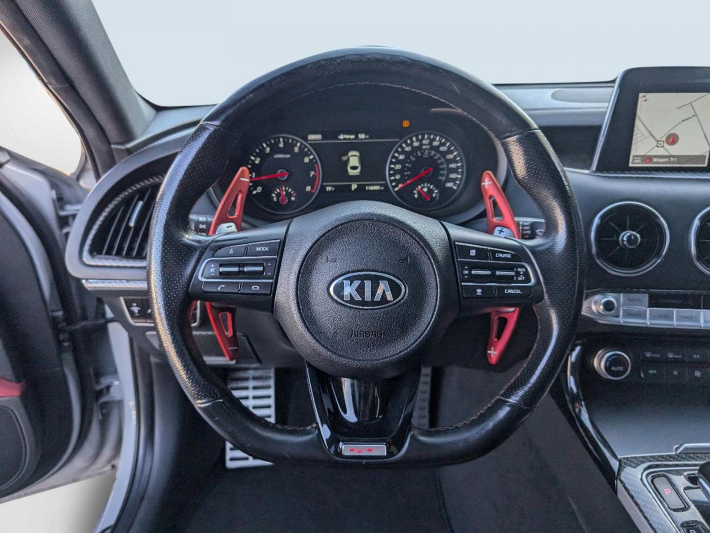 2018 /Black Kia Stinger GT2 (KNAE55LCXJ6) with an Twin Turbo Premium Unleaded V-6 3.3 L/204 engine, 8-Speed Automatic w/OD transmission, located at 3959 U.S. 80 W, Phenix City, AL, 36870, (334) 297-4885, 32.469296, -85.135185 - 2018 Kia Stinger GT2 - Photo#14