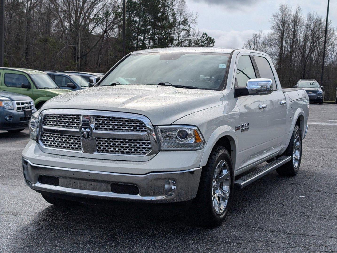 2018 /Lt Frost Beige/Brown Ram 1500 Laramie (1C6RR6NT4JS) with an Regular Unleaded V-8 5.7 L/345 engine, 8-Speed Automatic w/OD transmission, located at 3959 U.S. 80 W, Phenix City, AL, 36870, (334) 297-4885, 32.469296, -85.135185 - 2018 Ram 1500 Laramie - Photo#0