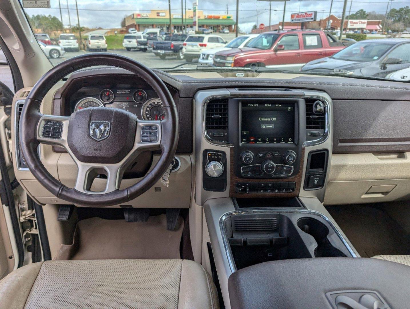 2018 /Lt Frost Beige/Brown Ram 1500 Laramie (1C6RR6NT4JS) with an Regular Unleaded V-8 5.7 L/345 engine, 8-Speed Automatic w/OD transmission, located at 3959 U.S. 80 W, Phenix City, AL, 36870, (334) 297-4885, 32.469296, -85.135185 - 2018 Ram 1500 Laramie - Photo#11