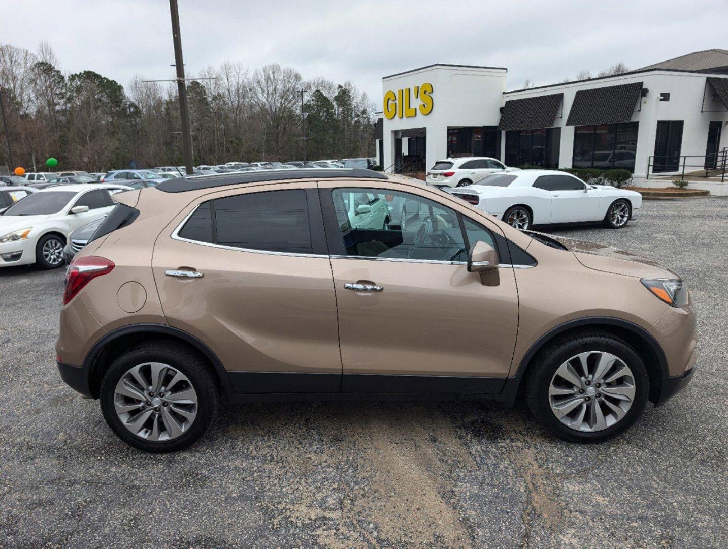 2019 /Shale Buick Encore Preferred (KL4CJASB3KB) with an Turbocharged I4 1.4/83 engine, 6-Speed Automatic transmission, located at 3959 U.S. 80 W, Phenix City, AL, 36870, (334) 297-4885, 32.469296, -85.135185 - 2019 Buick Encore Preferred - Photo#3