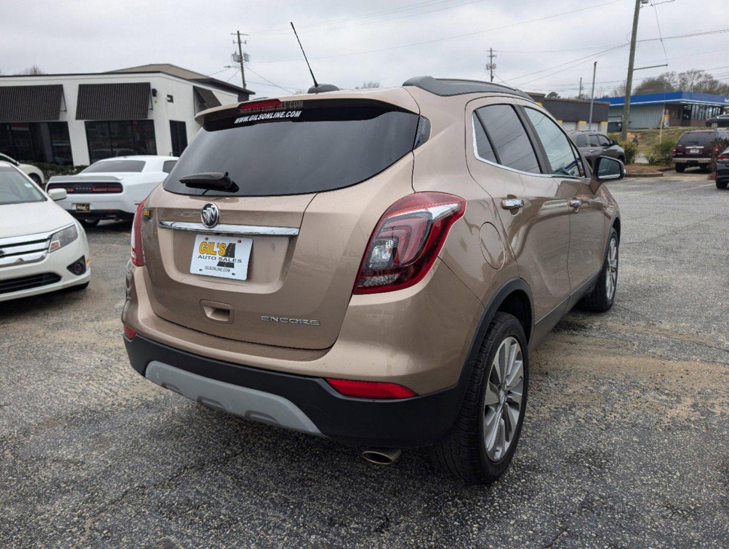 2019 /Shale Buick Encore Preferred (KL4CJASB3KB) with an Turbocharged I4 1.4/83 engine, 6-Speed Automatic transmission, located at 3959 U.S. 80 W, Phenix City, AL, 36870, (334) 297-4885, 32.469296, -85.135185 - 2019 Buick Encore Preferred - Photo#4