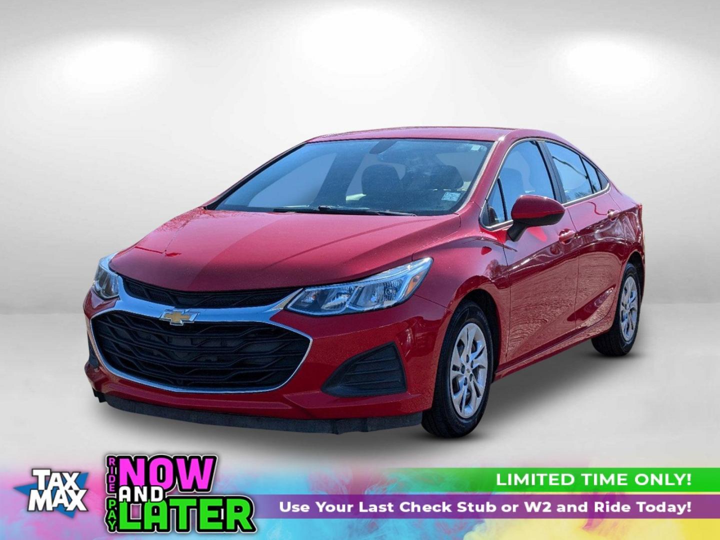 2019 /Jet Black Chevrolet Cruze (1G1BJ5SM8K7) with an Turbocharged Gas I4 1.4L/85 engine, 1-Speed Continuously Variable transmission, located at 3959 U.S. 80 W, Phenix City, AL, 36870, (334) 297-4885, 32.469296, -85.135185 - 2019 Chevrolet Cruze - Photo#0