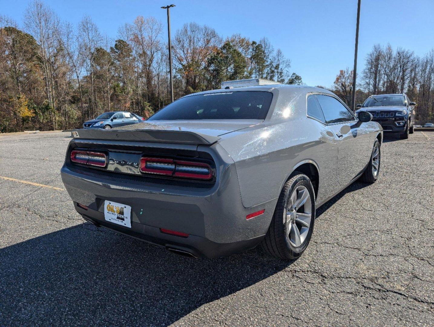 2019 /Black Dodge Challenger SXT (2C3CDZAG0KH) with an Regular Unleaded V-6 3.6 L/220 engine, 8-Speed Automatic w/OD transmission, located at 3959 U.S. 80 W, Phenix City, AL, 36870, (334) 297-4885, 32.469296, -85.135185 - 2019 Dodge Challenger SXT - Photo#4