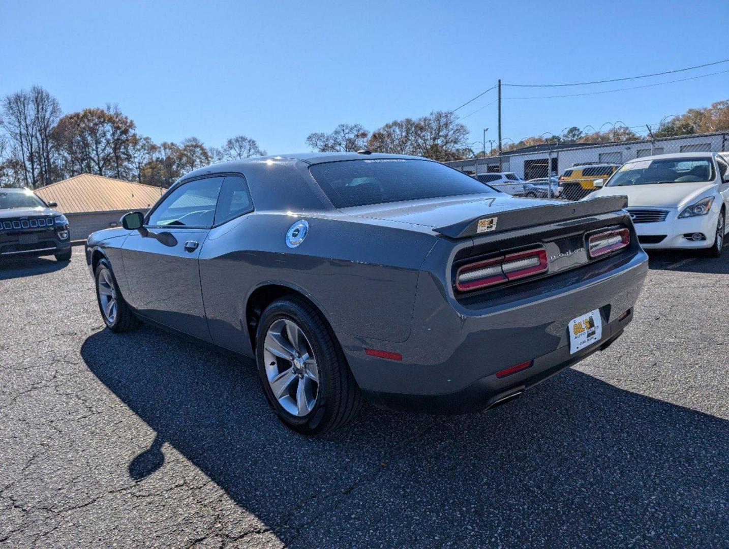 2019 /Black Dodge Challenger SXT (2C3CDZAG0KH) with an Regular Unleaded V-6 3.6 L/220 engine, 8-Speed Automatic w/OD transmission, located at 3959 U.S. 80 W, Phenix City, AL, 36870, (334) 297-4885, 32.469296, -85.135185 - 2019 Dodge Challenger SXT - Photo#6