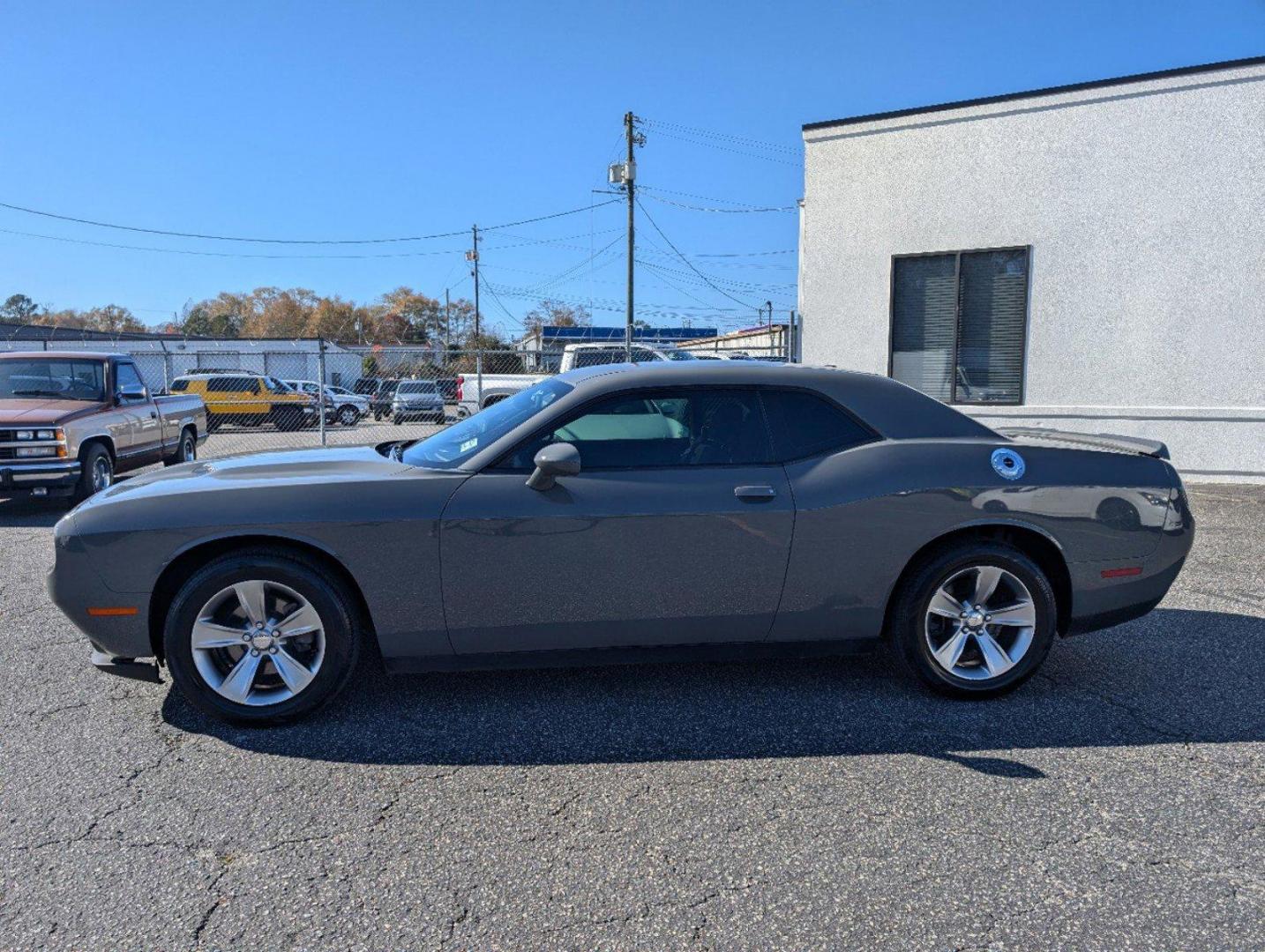 2019 /Black Dodge Challenger SXT (2C3CDZAG0KH) with an Regular Unleaded V-6 3.6 L/220 engine, 8-Speed Automatic w/OD transmission, located at 3959 U.S. 80 W, Phenix City, AL, 36870, (334) 297-4885, 32.469296, -85.135185 - 2019 Dodge Challenger SXT - Photo#7