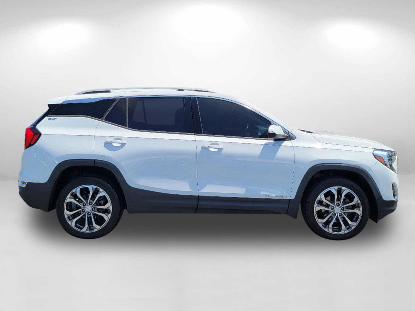 2019 Summit White /Jet Black GMC Terrain SLT (3GKALVEV8KL) with an Turbocharged Gas/E15 I4 1.5L/92 engine, 9-Speed Automatic transmission, located at 804 22nd Ave, Phenix City, AL, 36870, (334) 297-1860, 32.484749, -85.024475 - 2019 GMC Terrain SLT - Photo#3