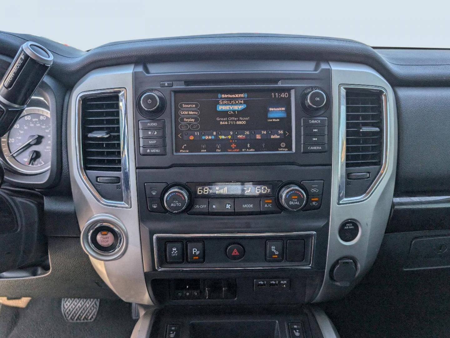 2019 /Black Nissan Titan SV (1N6AA1E61KN) with an Regular Unleaded V-8 5.6 L/339 engine, 7-Speed Automatic w/OD transmission, located at 1430 Gateway Drive, Opelika, AL, 36801, (334) 239-0944, 32.637871, -85.409790 - 2019 Nissan Titan SV - Photo#13