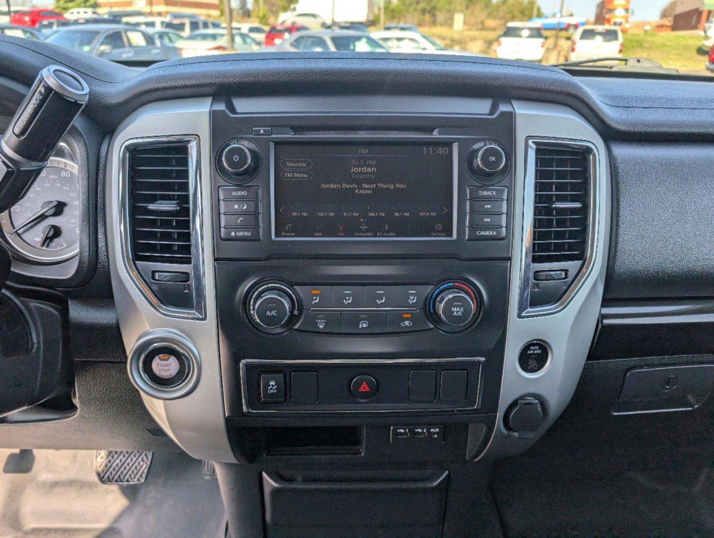 2019 /Black Nissan Titan SV (1N6AA1EK1KN) with an Regular Unleaded V-8 5.6 L/339 engine, 7-Speed Automatic w/OD transmission, located at 804 22nd Ave, Phenix City, AL, 36870, (334) 297-1860, 32.484749, -85.024475 - 2019 Nissan Titan SV - Photo#14