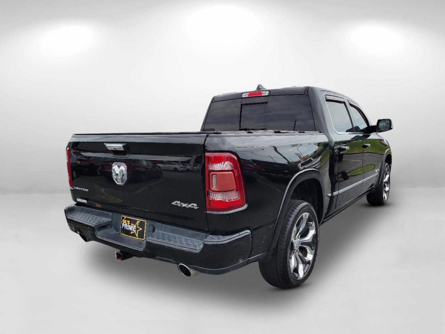 2019 Diamond Black Crystal Pearlcoat /Black Ram 1500 Limited (1C6SRFHT5KN) with an Regular Unleaded V-8 5.7 L/345 engine, 8-Speed Automatic w/OD transmission, located at 3959 U.S. 80 W, Phenix City, AL, 36870, (334) 297-4885, 32.469296, -85.135185 - 2019 Ram 1500 Limited - Photo#4