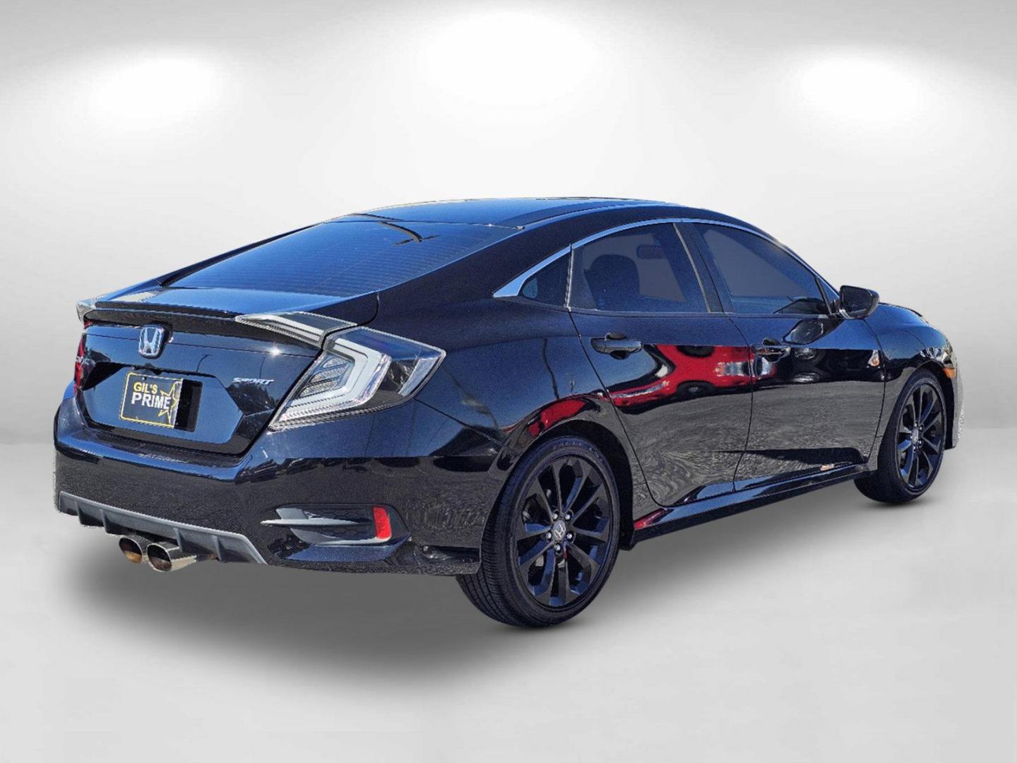 2020 Crystal Black Pearl /Black Honda Civic Sedan Sport (2HGFC2E88LH) with an Regular Unleaded I-4 2.0 L/122 engine, 6-Speed Manual w/OD transmission, located at 7000 Northlake Connector, Columbus, GA, 31904, (706) 987-8085, 32.524975, -84.978134 - 2020 Honda Civic Sedan Sport - Photo#4