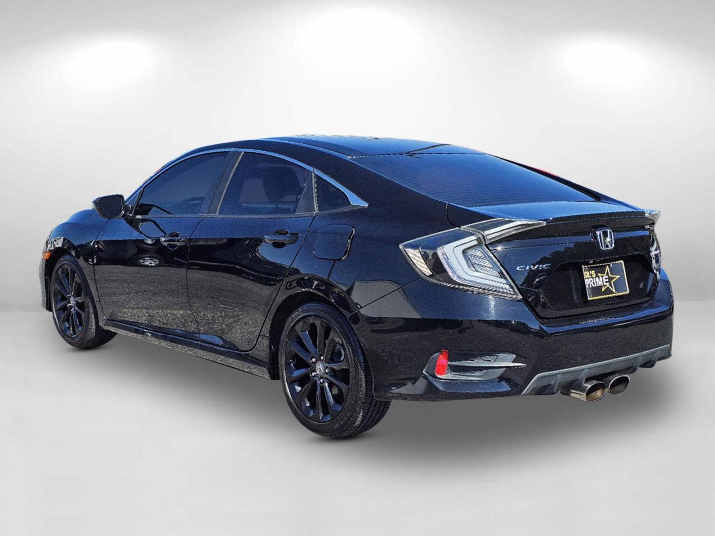 2020 Crystal Black Pearl /Black Honda Civic Sedan Sport (2HGFC2E88LH) with an Regular Unleaded I-4 2.0 L/122 engine, 6-Speed Manual w/OD transmission, located at 7000 Northlake Connector, Columbus, GA, 31904, (706) 987-8085, 32.524975, -84.978134 - 2020 Honda Civic Sedan Sport - Photo#6