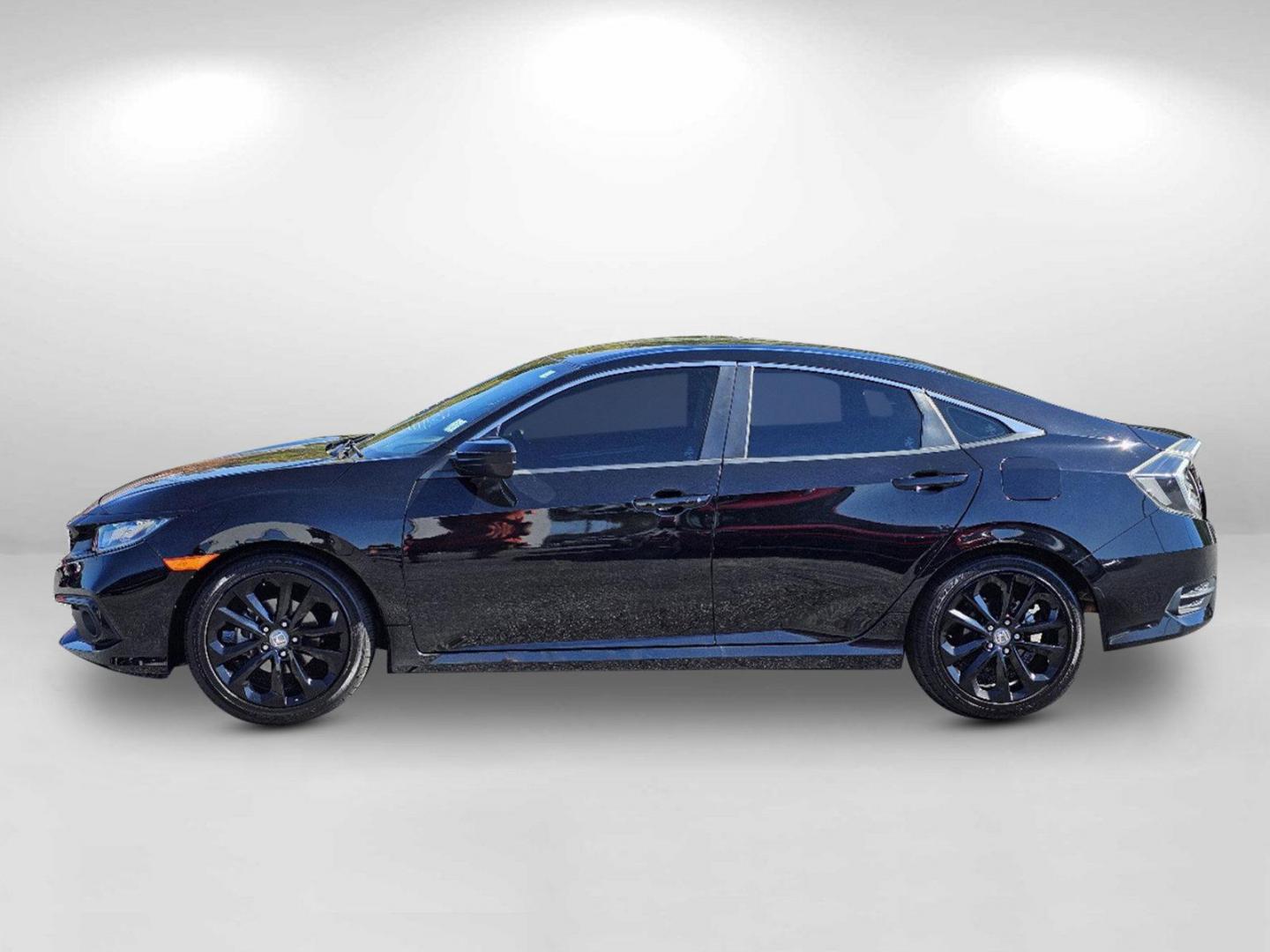 2020 Crystal Black Pearl /Black Honda Civic Sedan Sport (2HGFC2E88LH) with an Regular Unleaded I-4 2.0 L/122 engine, 6-Speed Manual w/OD transmission, located at 7000 Northlake Connector, Columbus, GA, 31904, (706) 987-8085, 32.524975, -84.978134 - 2020 Honda Civic Sedan Sport - Photo#7