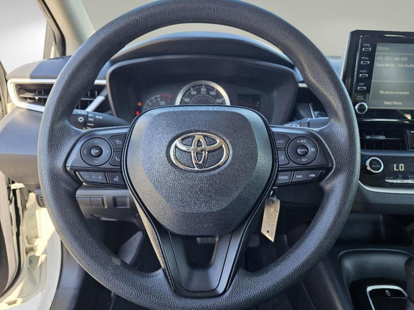 2020 Super White /Black Toyota Corolla LE (JTDEPRAE3LJ) with an Regular Unleaded I-4 1.8 L/110 engine, 1-Speed CVT w/OD transmission, located at 521 Old Farm Lane Rd, Prattville, AL, 36066, (334) 325-1505, 32.482460, -86.416367 - 2020 Toyota Corolla LE - Photo#9