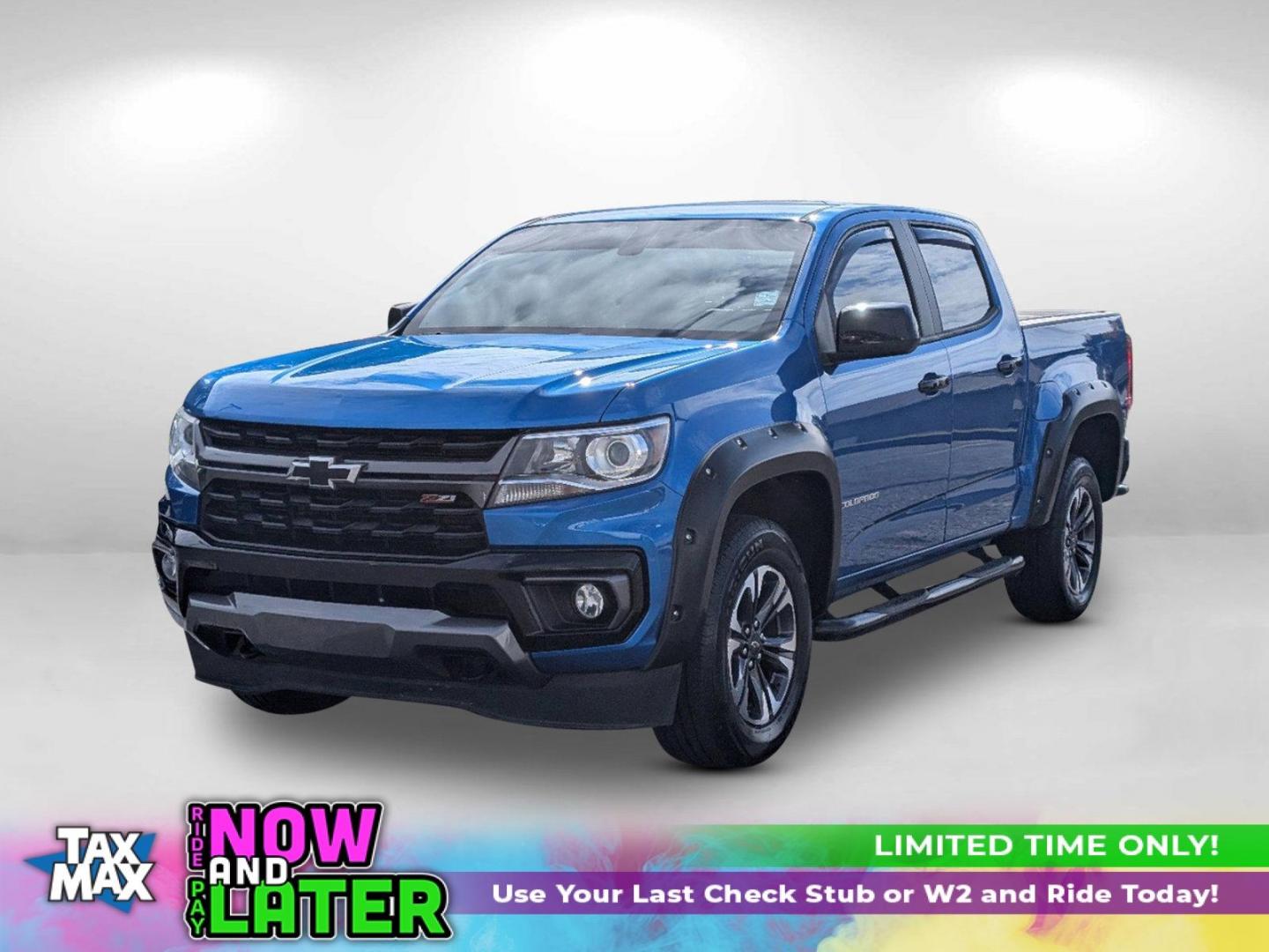 2021 /Jet Black Chevrolet Colorado 2WD Z71 (1GCGSDEN2M1) with an Gas V6 3.6L/ engine, 8-Speed Automatic transmission, located at 7000 Northlake Connector, Columbus, GA, 31904, (706) 987-8085, 32.524975, -84.978134 - 2021 Chevrolet Colorado 2WD Z71 - Photo#0