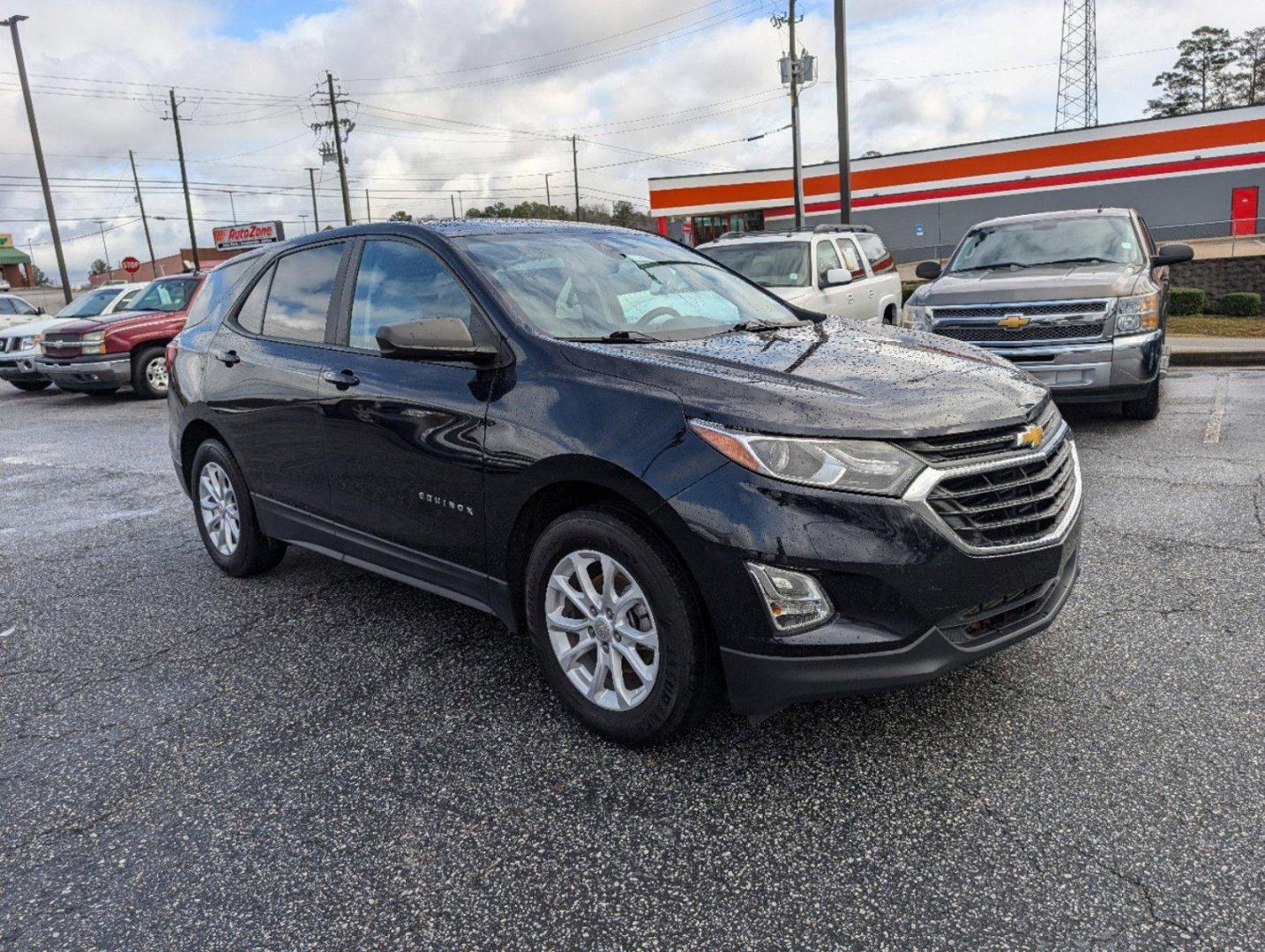 2021 /Medium Ash Gray Chevrolet Equinox LS (3GNAXHEV9MS) with an Turbocharged Gas I4 1.5L/92 engine, 6-Speed Automatic transmission, located at 7000 Northlake Connector, Columbus, GA, 31904, (706) 987-8085, 32.524975, -84.978134 - 2021 Chevrolet Equinox LS - Photo#2