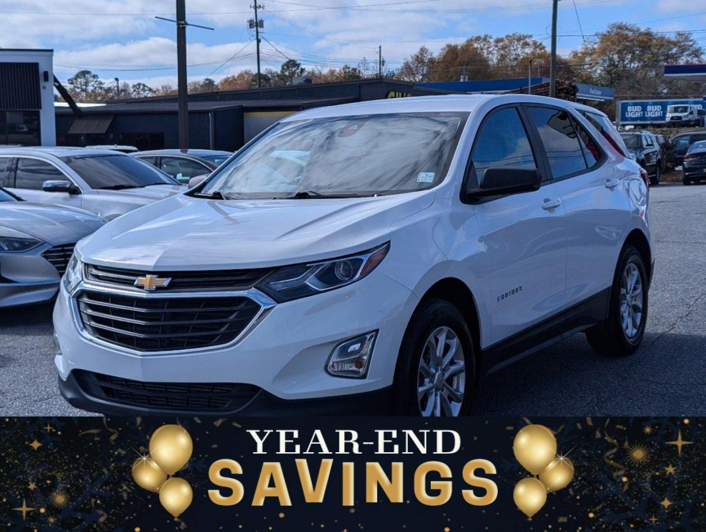 2021 /Medium Ash Gray Chevrolet Equinox LS (2GNAXHEV8M6) with an Turbocharged Gas I4 1.5L/92 engine, 6-Speed Automatic transmission, located at 804 22nd Ave, Phenix City, AL, 36870, (334) 297-1860, 32.484749, -85.024475 - 2021 Chevrolet Equinox LS - Photo#0