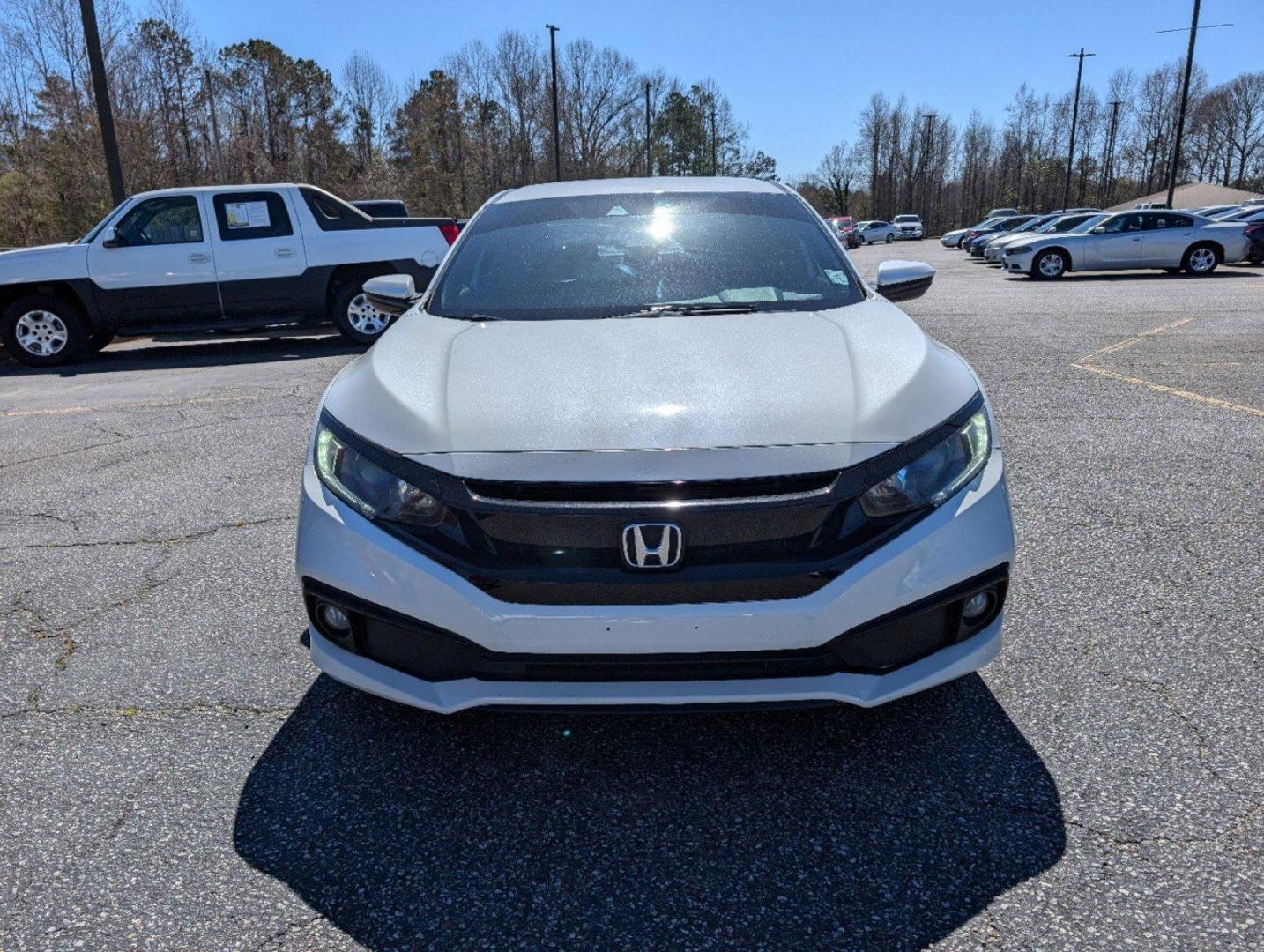 2021 Honda Civic Sedan Sport (19XFC2F89ME) with an Regular Unleaded I-4 2.0 L/122 engine, 1-Speed CVT w/OD transmission, located at 3959 U.S. 80 W, Phenix City, AL, 36870, (334) 297-4885, 32.469296, -85.135185 - 2021 Honda Civic Sedan Sport - Photo#1