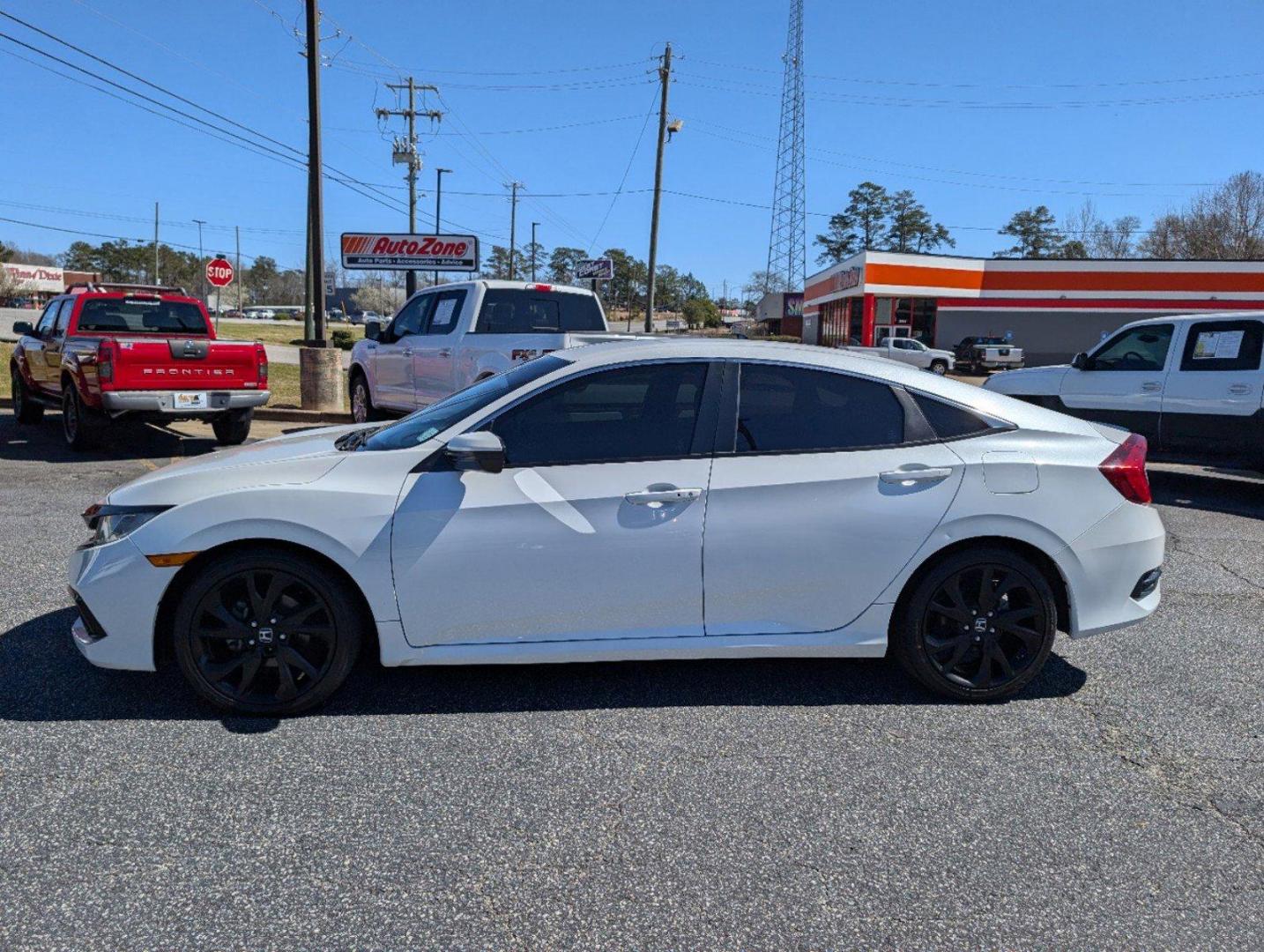 2021 Honda Civic Sedan Sport (19XFC2F89ME) with an Regular Unleaded I-4 2.0 L/122 engine, 1-Speed CVT w/OD transmission, located at 3959 U.S. 80 W, Phenix City, AL, 36870, (334) 297-4885, 32.469296, -85.135185 - 2021 Honda Civic Sedan Sport - Photo#7