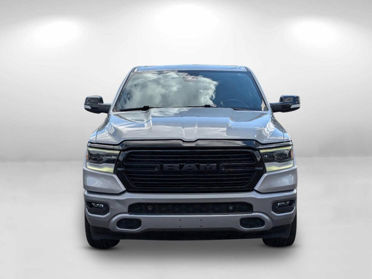 2021 Billet Silver Metallic Clearcoat /Black Ram 1500 Big Horn (1C6SRFFT6MN) with an Regular Unleaded V-8 5.7 L/345 engine, 8-Speed Automatic w/OD transmission, located at 804 22nd Ave, Phenix City, AL, 36870, (334) 297-1860, 32.484749, -85.024475 - 2021 Ram 1500 Big Horn - Photo#1