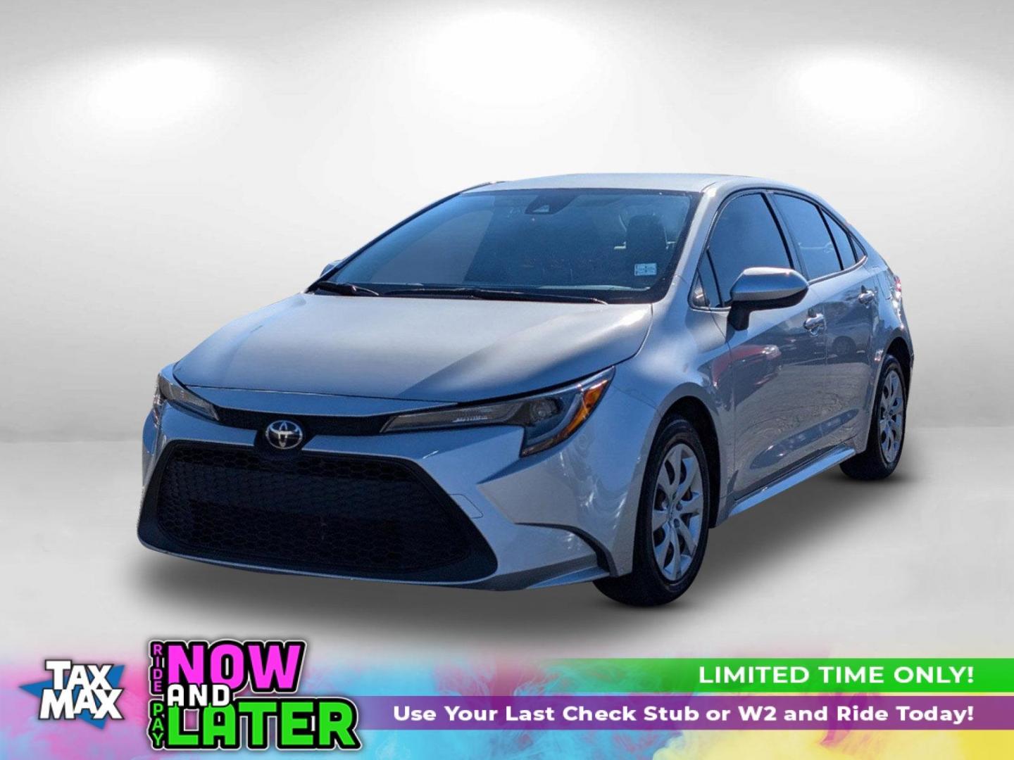 2021 Toyota Corolla LE (JTDEPMAE0MJ) with an Regular Unleaded I-4 1.8 L/110 engine, 1-Speed CVT w/OD transmission, located at 5115 14th Ave., Columbus, GA, 31904, (706) 323-0345, 32.511494, -84.971046 - 2021 Toyota Corolla LE - Photo#0