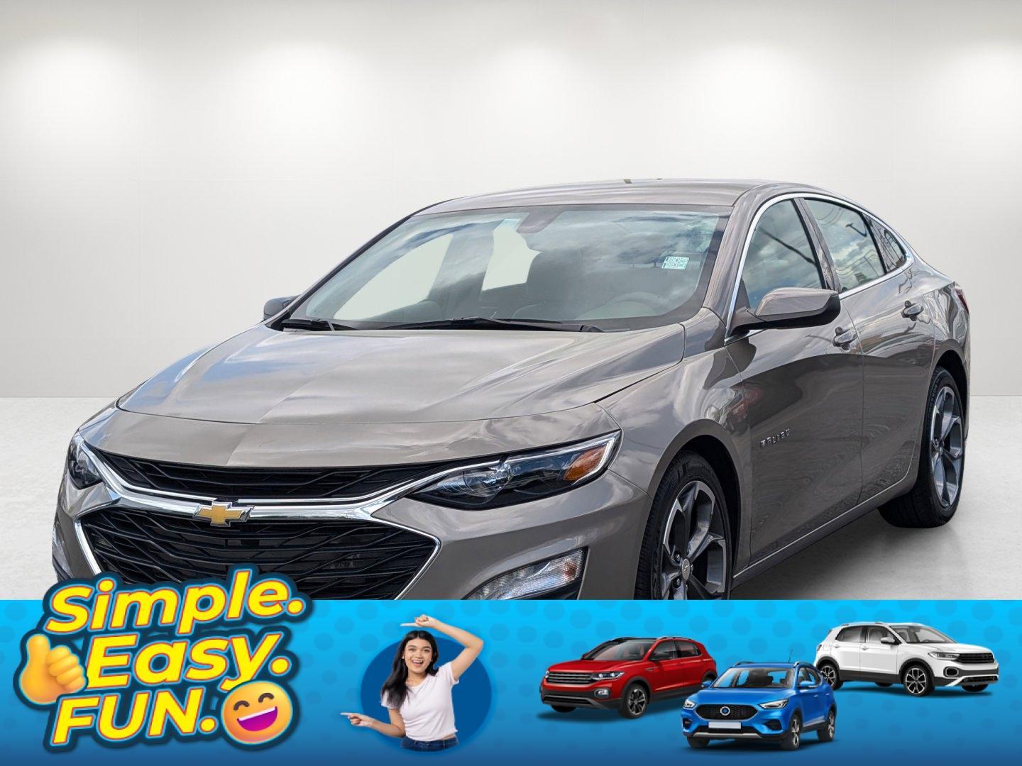 2022 /Dark Atmosphere/ Medium Ash Gray Chevrolet Malibu LT (1G1ZD5ST6NF) with an Turbocharged Gas I4 1.5L/91 engine, 1-Speed Automatic transmission, located at 7000 Northlake Connector, Columbus, GA, 31904, (706) 987-8085, 32.524975, -84.978134 - 2022 Chevrolet Malibu LT - Photo#0