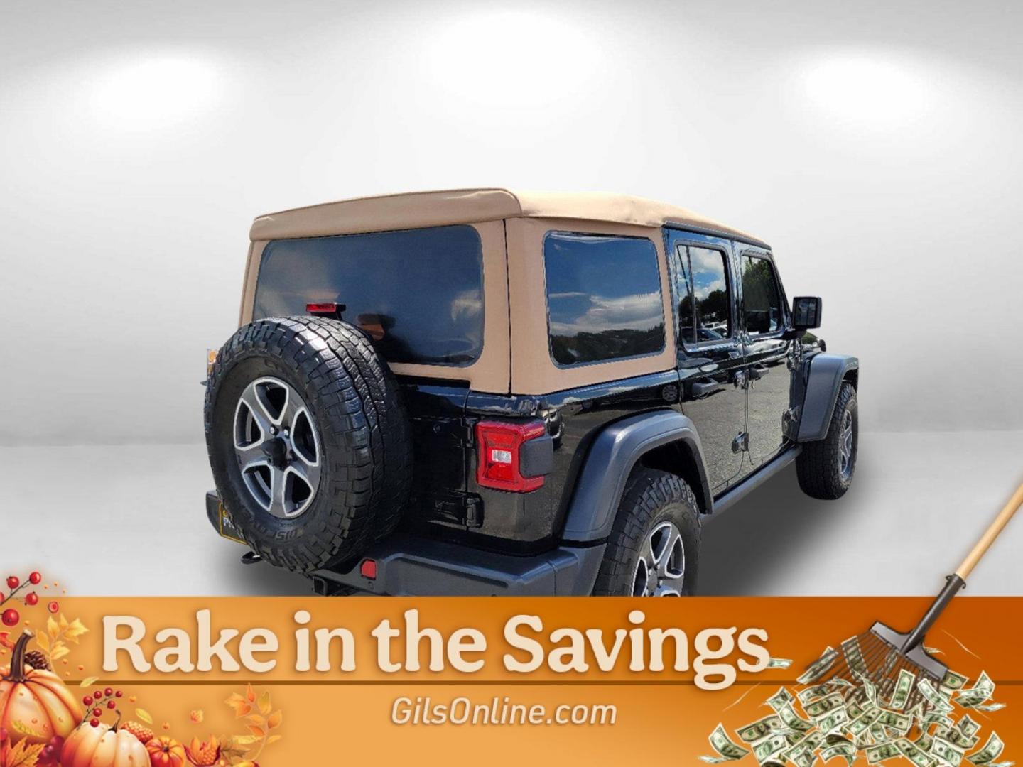 2020 Black Clearcoat /Heritage Tan/Black Jeep Wrangler Unlimited Black and Tan (1C4HJXDG9LW) with an Regular Unleaded V-6 3.6 L/220 engine, 8-Speed Automatic w/OD transmission, located at 804 22nd Ave, Phenix City, AL, 36870, (334) 297-1860, 32.484749, -85.024475 - 2020 Jeep Wrangler Unlimited Black and Tan - Photo#9