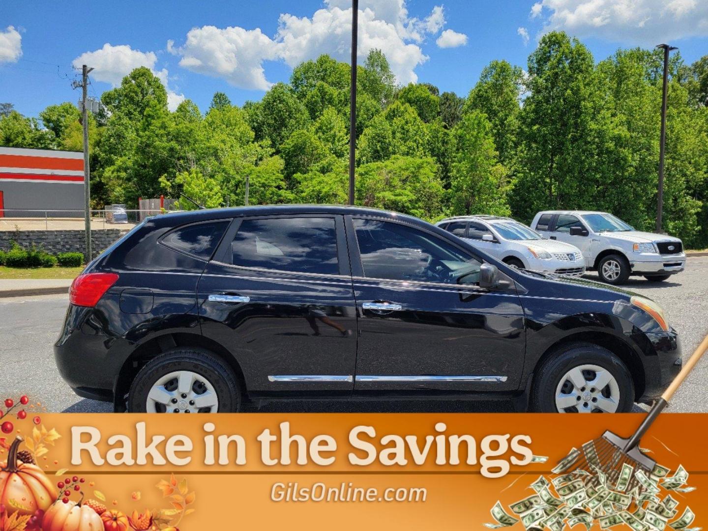 2014 Super Black /Black Nissan Rogue Select S (JN8AS5MT4EW) with an Regular Unleaded I-4 2.5 L/152 engine, 1-Speed CVT w/OD transmission, located at 1430 Gateway Drive, Opelika, AL, 36801, (334) 239-0944, 32.637871, -85.409790 - 2014 Nissan Rogue Select S - Photo#11