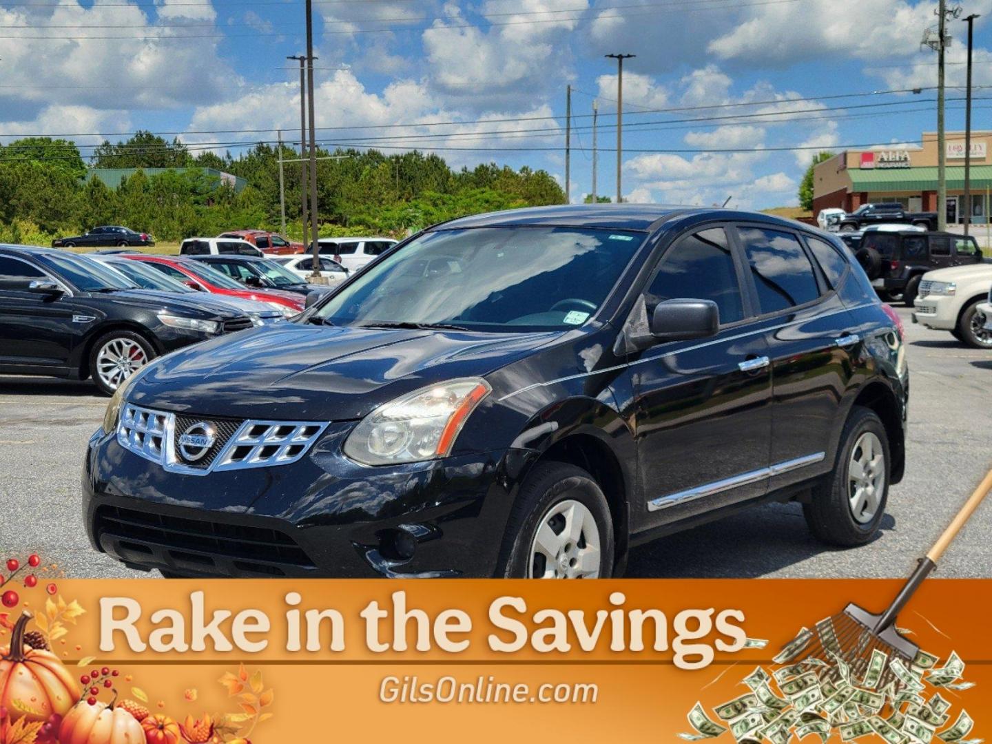 2014 Super Black /Black Nissan Rogue Select S (JN8AS5MT4EW) with an Regular Unleaded I-4 2.5 L/152 engine, 1-Speed CVT w/OD transmission, located at 1430 Gateway Drive, Opelika, AL, 36801, (334) 239-0944, 32.637871, -85.409790 - 2014 Nissan Rogue Select S - Photo#4