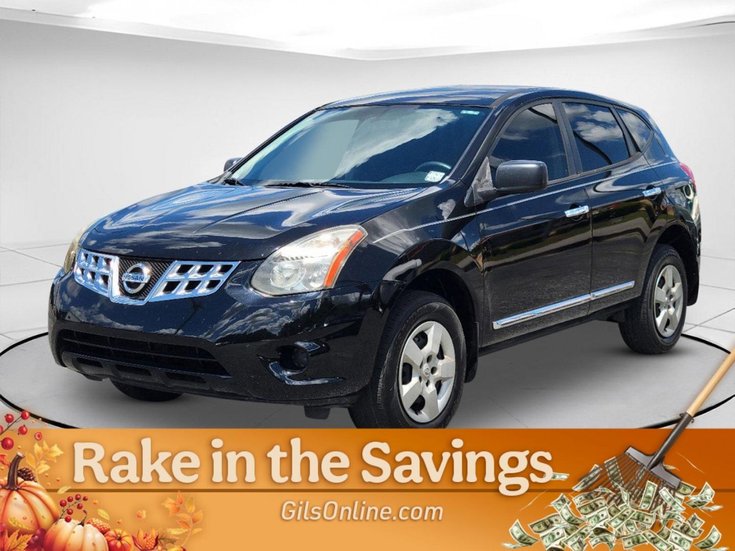 2014 Super Black /Black Nissan Rogue Select S (JN8AS5MT4EW) with an Regular Unleaded I-4 2.5 L/152 engine, 1-Speed CVT w/OD transmission, located at 3959 U.S. 80 W, Phenix City, AL, 36870, (334) 297-4885, 32.469296, -85.135185 - 2014 Nissan Rogue Select S - Photo#2