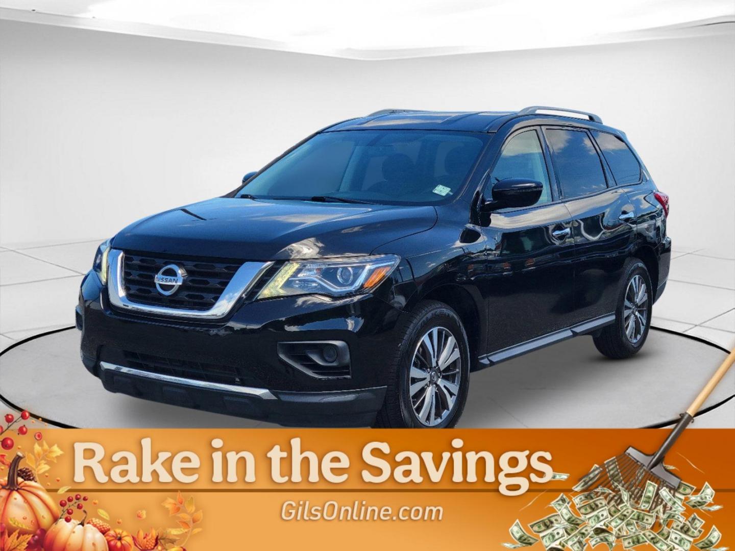 2019 Magnetic Black Pearl /Charcoal Nissan Pathfinder S (5N1DR2MM4KC) with an Regular Unleaded V-6 3.5 L/213 engine, 1-Speed CVT w/OD transmission, located at 1430 Gateway Drive, Opelika, AL, 36801, (334) 239-0944, 32.637871, -85.409790 - 2019 Nissan Pathfinder S - Photo#0