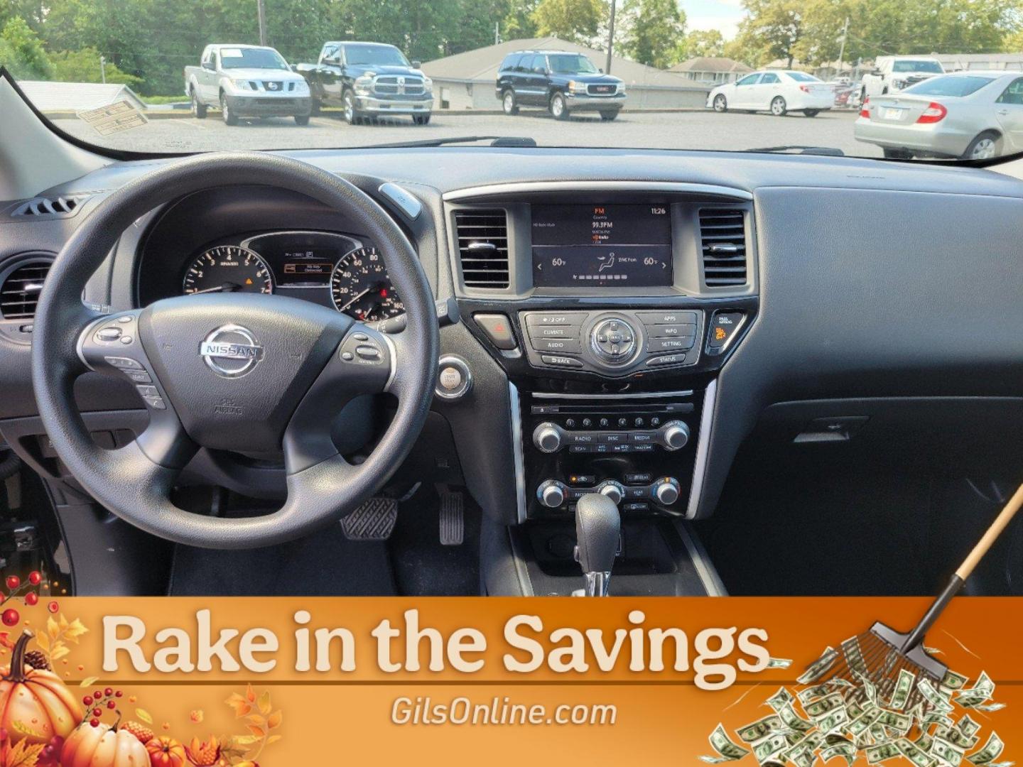 2019 Magnetic Black Pearl /Charcoal Nissan Pathfinder S (5N1DR2MM4KC) with an Regular Unleaded V-6 3.5 L/213 engine, 1-Speed CVT w/OD transmission, located at 1430 Gateway Drive, Opelika, AL, 36801, (334) 239-0944, 32.637871, -85.409790 - 2019 Nissan Pathfinder S - Photo#40