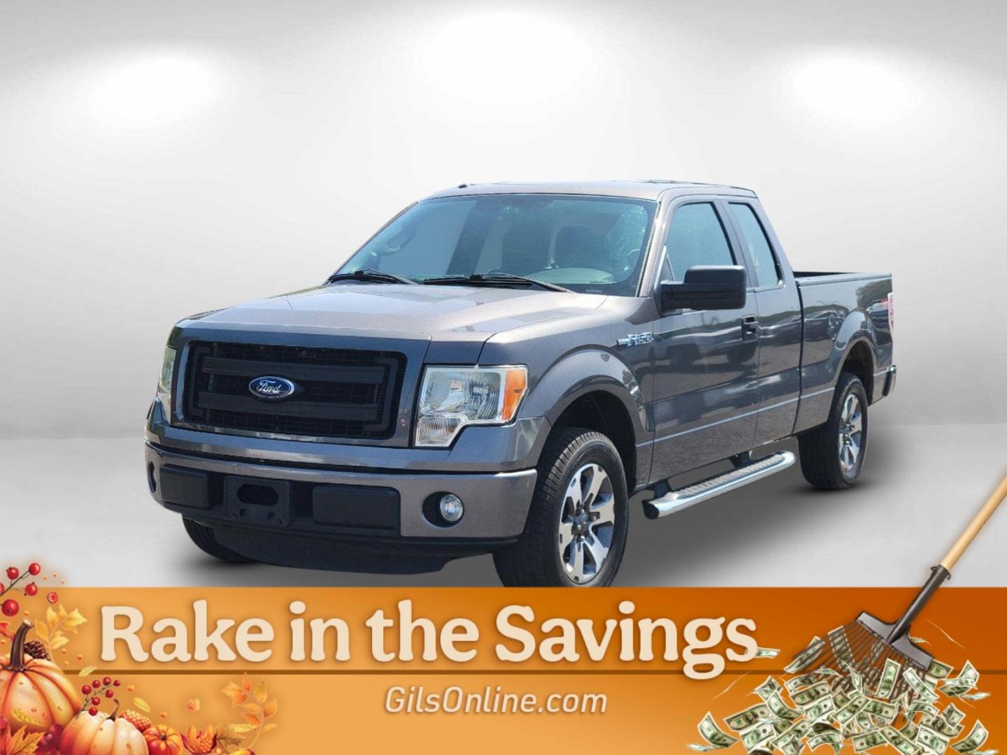 2013 Gray Ford F-150 STX (1FTFX1CF1DK) with an Gas/Ethanol V8 5.0L/302 engine, 6-Speed Automatic transmission, located at 5115 14th Ave., Columbus, GA, 31904, (706) 323-0345, 32.511494, -84.971046 - 2013 Ford F-150 STX - Photo#0