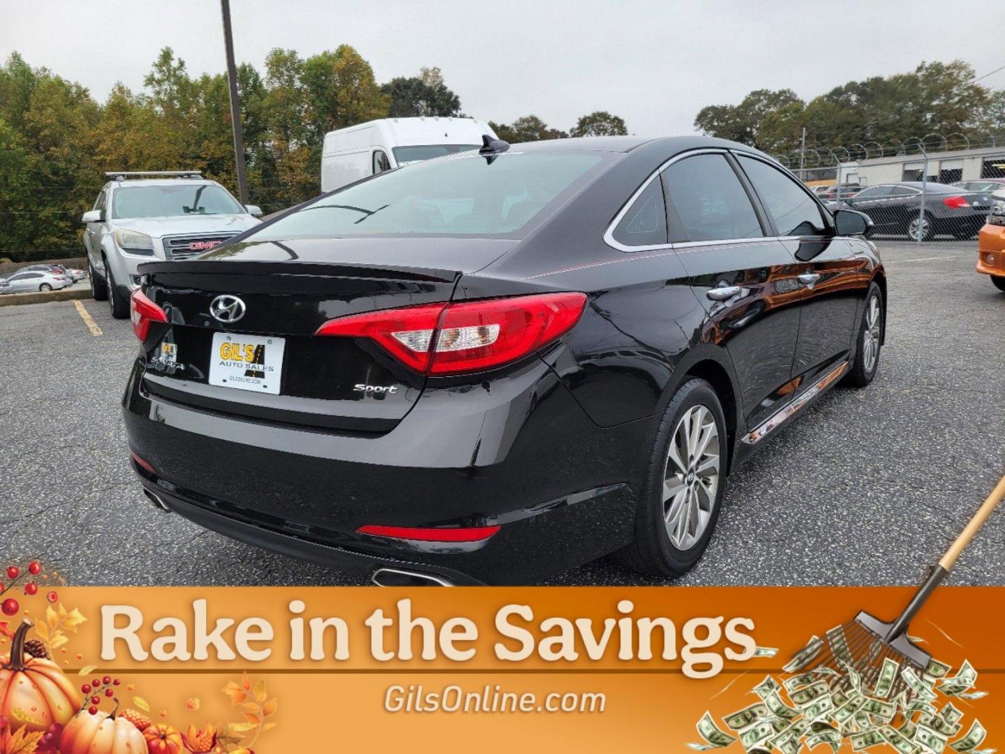 2017 Phantom Black /Black Hyundai Sonata Sport (5NPE34AF8HH) with an Regular Unleaded I-4 2.4 L/144 engine, 6-Speed Automatic w/OD transmission, located at 3959 U.S. 80 W, Phenix City, AL, 36870, (334) 297-4885, 32.469296, -85.135185 - 2017 Hyundai Sonata Sport - Photo#9