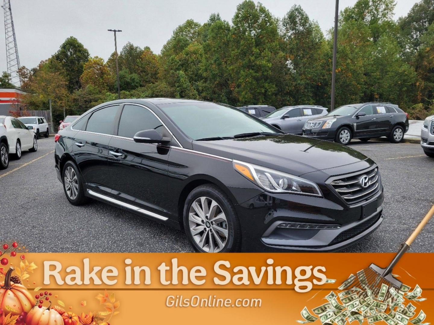 2017 Phantom Black /Black Hyundai Sonata Sport (5NPE34AF8HH) with an Regular Unleaded I-4 2.4 L/144 engine, 6-Speed Automatic w/OD transmission, located at 3959 U.S. 80 W, Phenix City, AL, 36870, (334) 297-4885, 32.469296, -85.135185 - 2017 Hyundai Sonata Sport - Photo#4