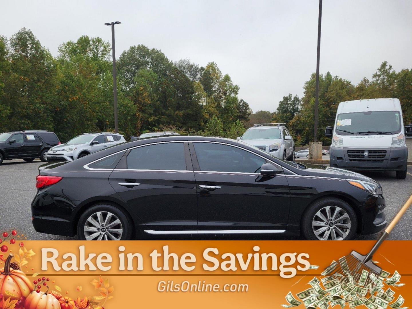 2017 Phantom Black /Black Hyundai Sonata Sport (5NPE34AF8HH) with an Regular Unleaded I-4 2.4 L/144 engine, 6-Speed Automatic w/OD transmission, located at 3959 U.S. 80 W, Phenix City, AL, 36870, (334) 297-4885, 32.469296, -85.135185 - 2017 Hyundai Sonata Sport - Photo#6