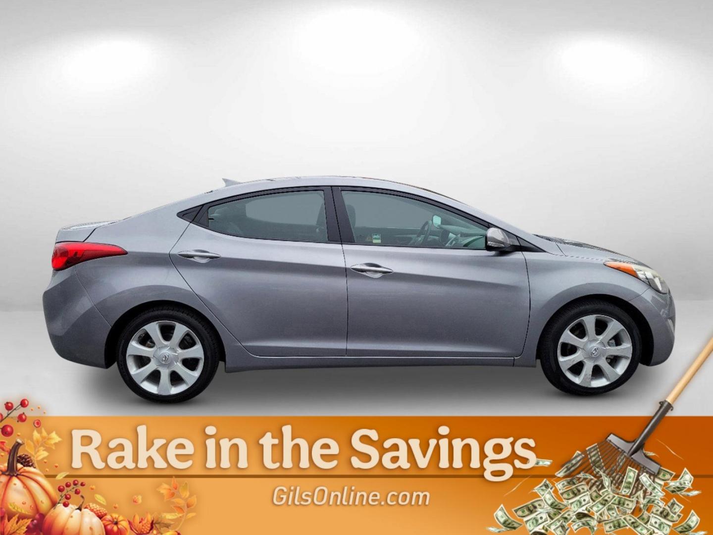 2013 Titanium Gray Metallic /Black Hyundai Elantra Limited (KMHDH4AE7DU) with an Gas I4 1.8L/110 engine, 6-Speed Automatic w/Manual Shift transmission, located at 3959 U.S. 80 W, Phenix City, AL, 36870, (334) 297-4885, 32.469296, -85.135185 - 2013 Hyundai Elantra Limited - Photo#9