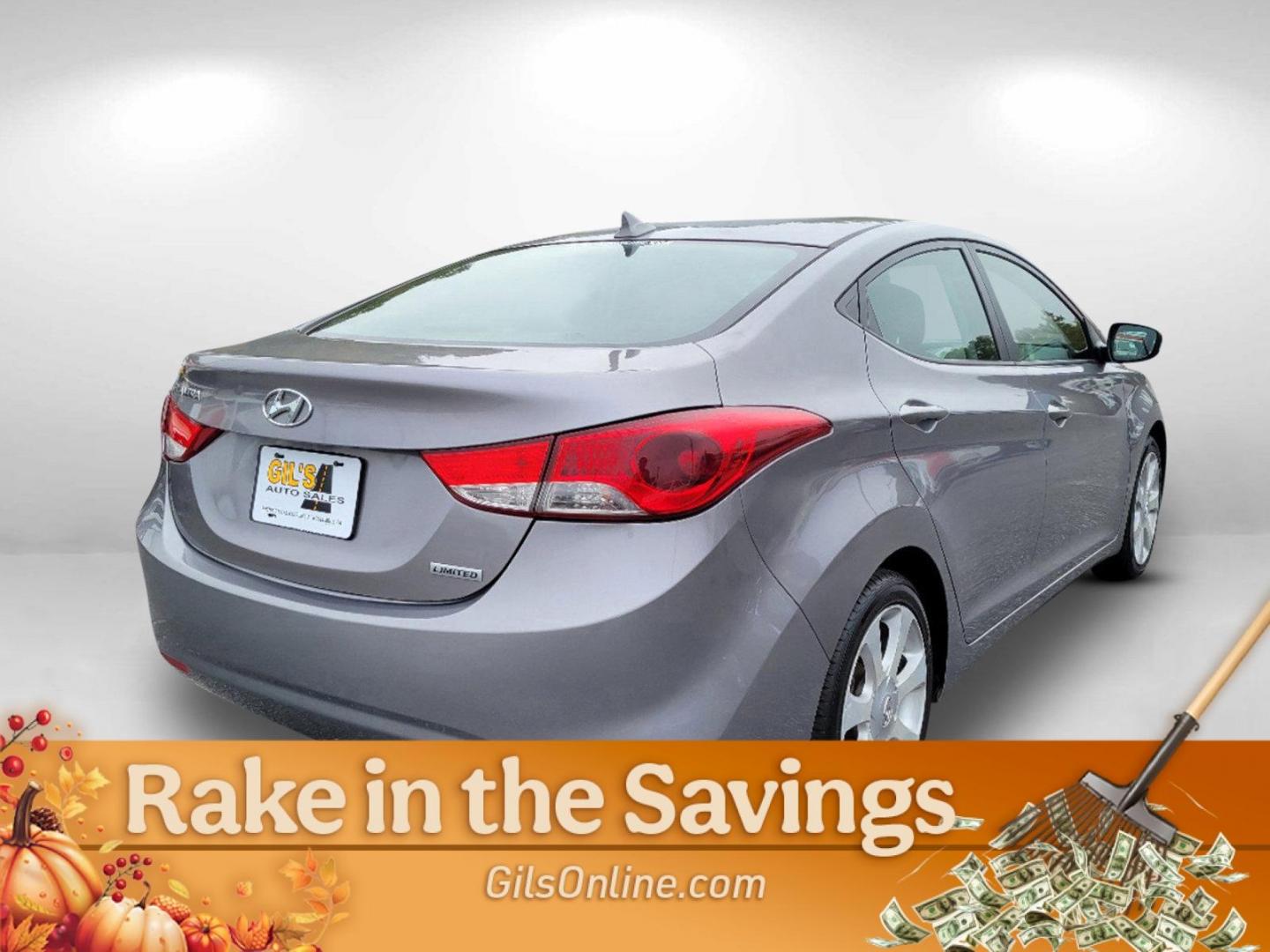 2013 Titanium Gray Metallic /Black Hyundai Elantra Limited (KMHDH4AE7DU) with an Gas I4 1.8L/110 engine, 6-Speed Automatic w/Manual Shift transmission, located at 3959 U.S. 80 W, Phenix City, AL, 36870, (334) 297-4885, 32.469296, -85.135185 - 2013 Hyundai Elantra Limited - Photo#12