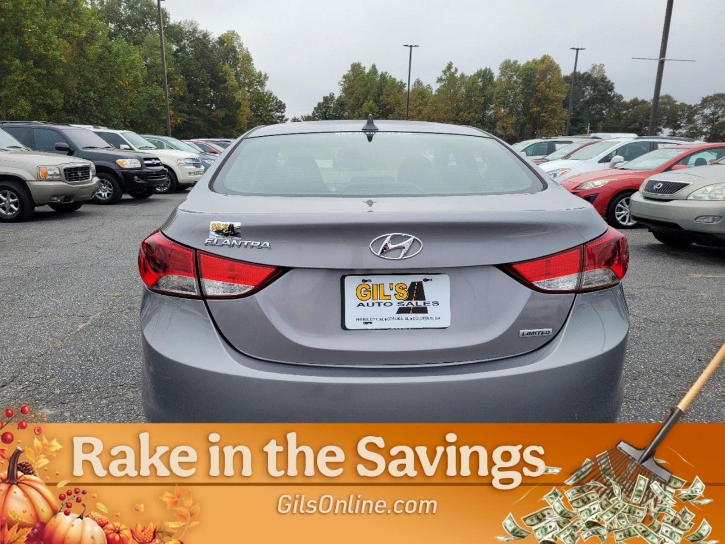 2013 Titanium Gray Metallic /Black Hyundai Elantra Limited (KMHDH4AE7DU) with an Gas I4 1.8L/110 engine, 6-Speed Automatic w/Manual Shift transmission, located at 3959 U.S. 80 W, Phenix City, AL, 36870, (334) 297-4885, 32.469296, -85.135185 - 2013 Hyundai Elantra Limited - Photo#19