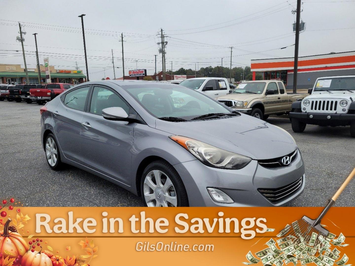 2013 Titanium Gray Metallic /Black Hyundai Elantra Limited (KMHDH4AE7DU) with an Gas I4 1.8L/110 engine, 6-Speed Automatic w/Manual Shift transmission, located at 3959 U.S. 80 W, Phenix City, AL, 36870, (334) 297-4885, 32.469296, -85.135185 - 2013 Hyundai Elantra Limited - Photo#7