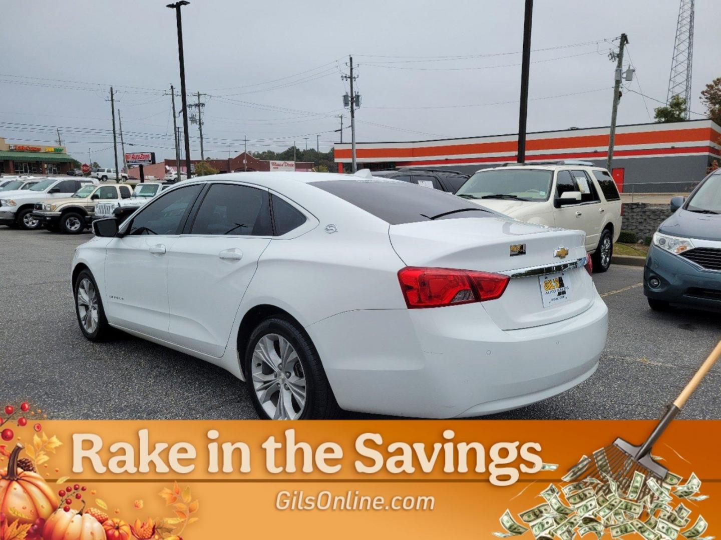 2014 Summit White /Jet Black/Dark Titanium Chevrolet Impala LT (2G1125S38E9) with an Gas/Ethanol V6 3.6L/217 engine, 6-Speed Automatic transmission, located at 5115 14th Ave., Columbus, GA, 31904, (706) 323-0345, 32.511494, -84.971046 - 2014 Chevrolet Impala LT - Photo#15