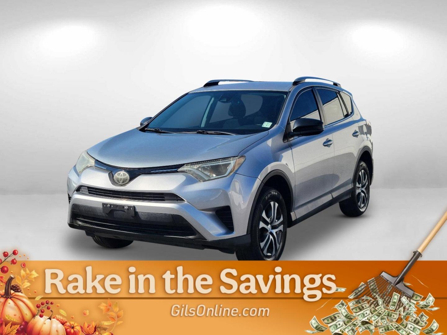 2017 Silver Toyota RAV4 LE (2T3ZFREV6HW) with an Regular Unleaded I-4 2.5 L/152 engine, 6-Speed Automatic w/OD transmission, located at 804 22nd Ave, Phenix City, AL, 36870, (334) 297-1860, 32.484749, -85.024475 - 2017 Toyota RAV4 LE - Photo#1