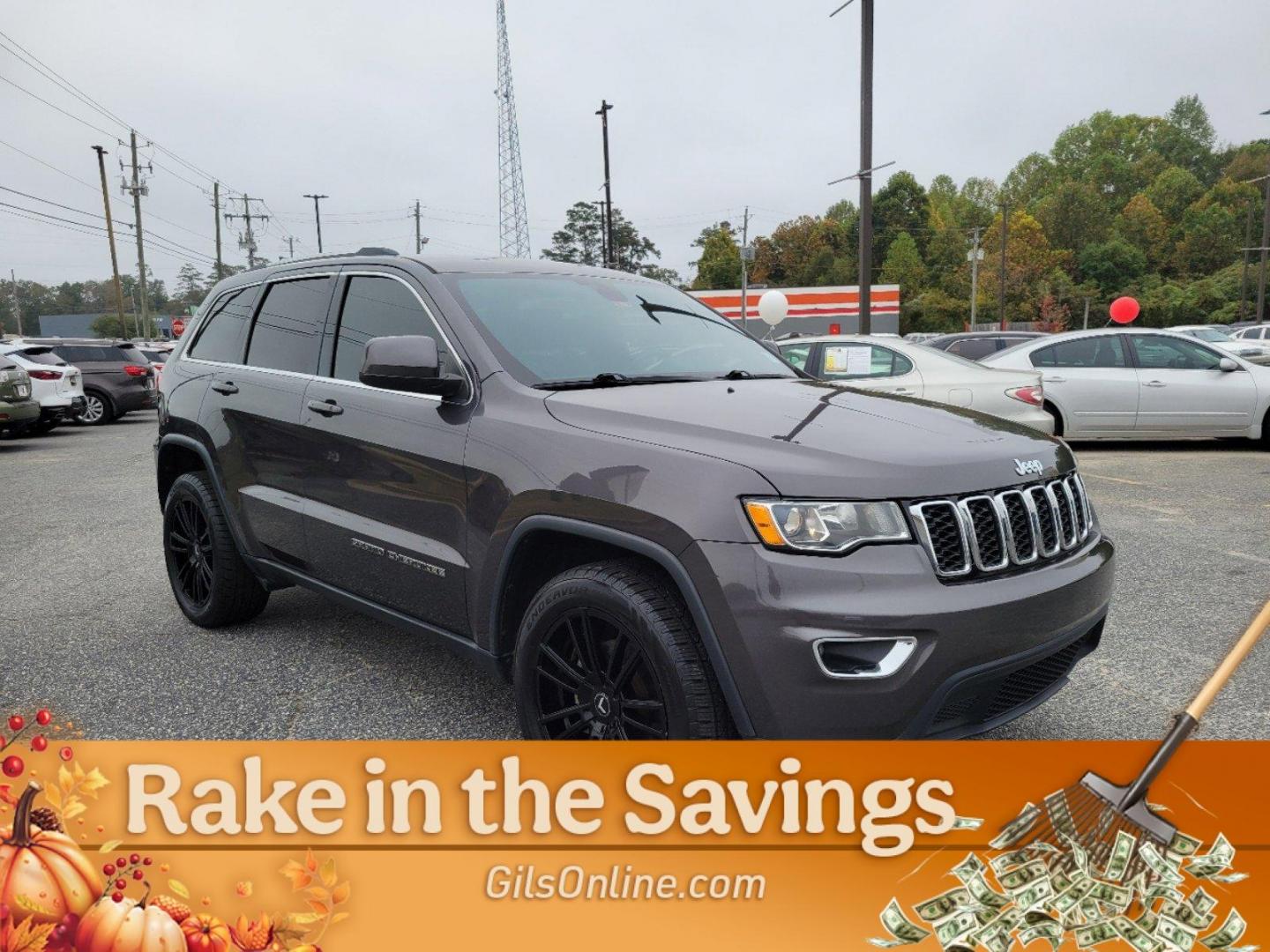 2018 Granite Crystal Metallic Clearcoat /Black Jeep Grand Cherokee Laredo E (1C4RJEAG4JC) with an Regular Unleaded V-6 3.6 L/220 engine, 8-Speed Automatic w/OD transmission, located at 804 22nd Ave, Phenix City, AL, 36870, (334) 297-1860, 32.484749, -85.024475 - 2018 Jeep Grand Cherokee Laredo E - Photo#7