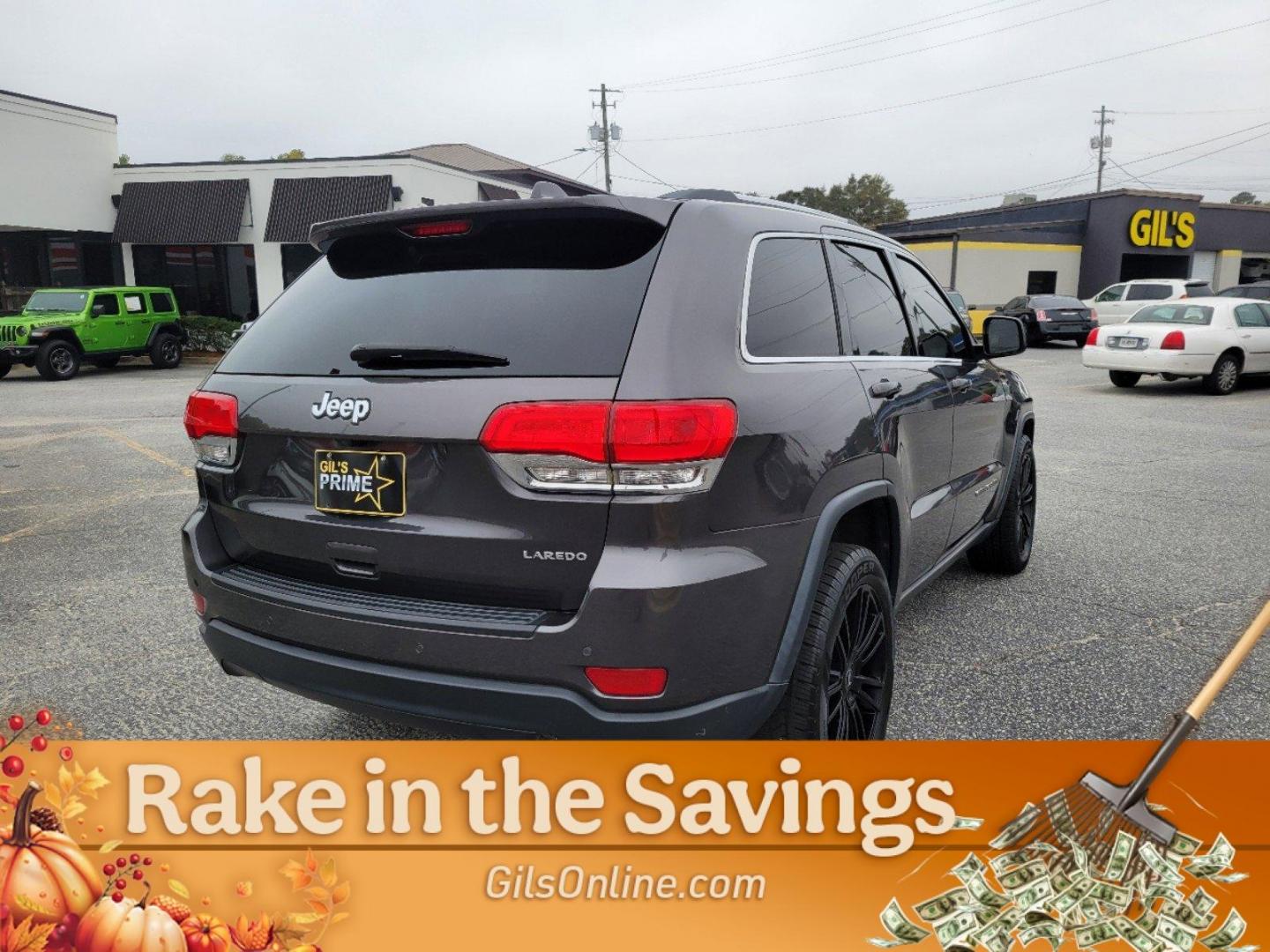 2018 Granite Crystal Metallic Clearcoat /Black Jeep Grand Cherokee Laredo E (1C4RJEAG4JC) with an Regular Unleaded V-6 3.6 L/220 engine, 8-Speed Automatic w/OD transmission, located at 804 22nd Ave, Phenix City, AL, 36870, (334) 297-1860, 32.484749, -85.024475 - 2018 Jeep Grand Cherokee Laredo E - Photo#13