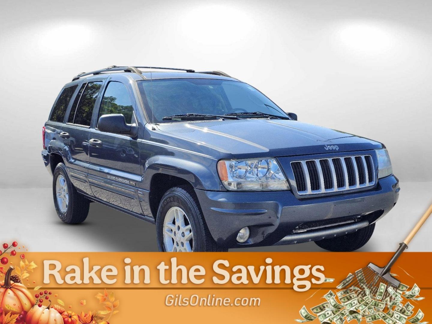 2004 Steel Blue Pearl /Dark Slate Gray Jeep Grand Cherokee Laredo (1J4GX48S34C) with an Gas I6 4.0L/242 engine, 4-Speed Automatic w/OD transmission, located at 5115 14th Ave., Columbus, GA, 31904, (706) 323-0345, 32.511494, -84.971046 - 2004 Jeep Grand Cherokee Laredo - Photo#2