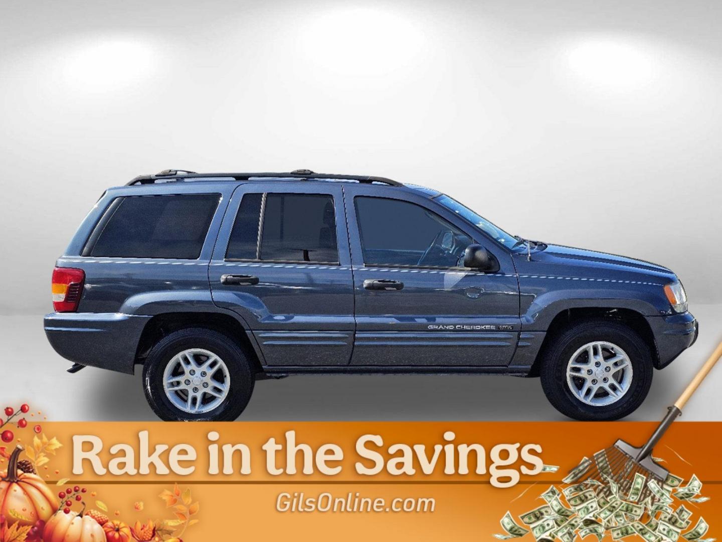 2004 Steel Blue Pearl /Dark Slate Gray Jeep Grand Cherokee Laredo (1J4GX48S34C) with an Gas I6 4.0L/242 engine, 4-Speed Automatic w/OD transmission, located at 5115 14th Ave., Columbus, GA, 31904, (706) 323-0345, 32.511494, -84.971046 - 2004 Jeep Grand Cherokee Laredo - Photo#3