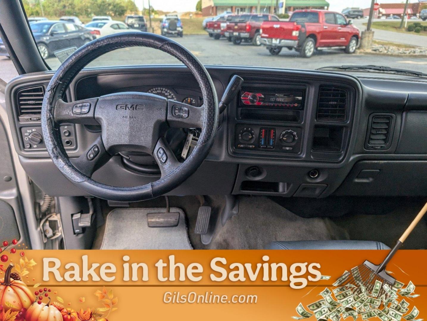 2005 Silver Birch Metallic /Dark Pewter GMC Sierra 1500 SLE (2GTEC13T651) with an Gas V8 5.3L/325 engine, 4-Speed Automatic w/OD transmission, located at 804 22nd Ave, Phenix City, AL, 36870, (334) 297-1860, 32.484749, -85.024475 - 2005 GMC Sierra 1500 SLE - Photo#49